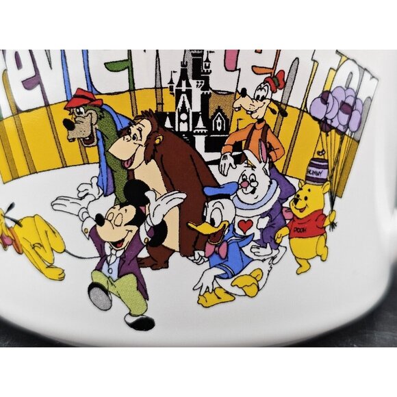 New Walt Disney World Mickey & Friends Retro Preview Center 50th Anniversary Mug - Picture 11 of 11